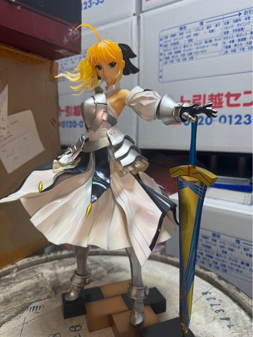 セイバー　Fate フェイト　絶対領域　ガレージキット　1/4 セイバーリリィ
