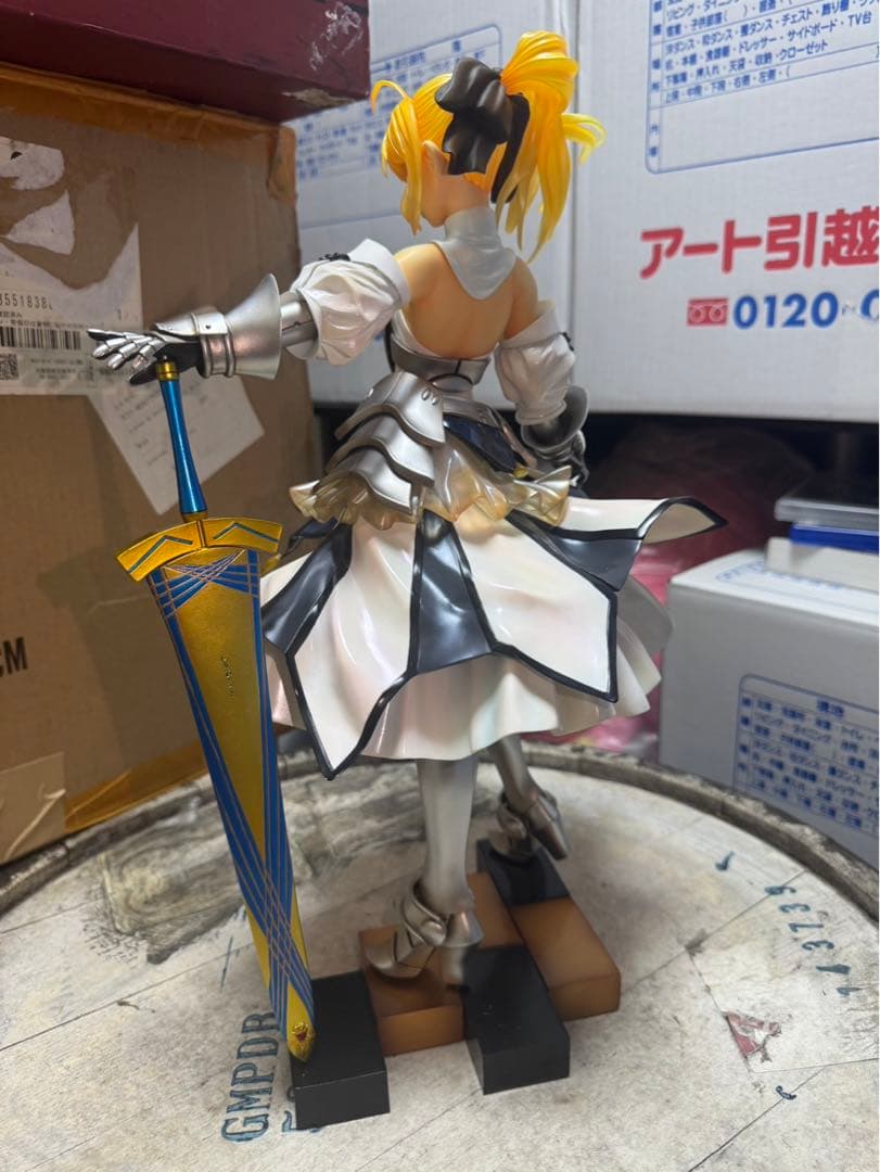 セイバー　Fate フェイト　絶対領域　ガレージキット　1/4 セイバーリリィ