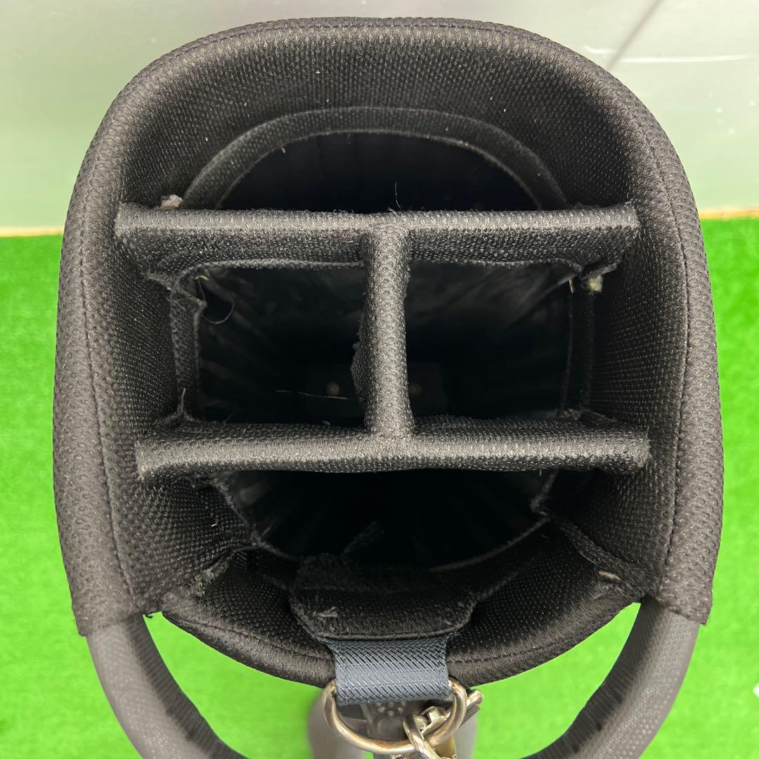 アディダス adidas ゴルフバッグ　8インチ　ブルー　メンズ　中古品