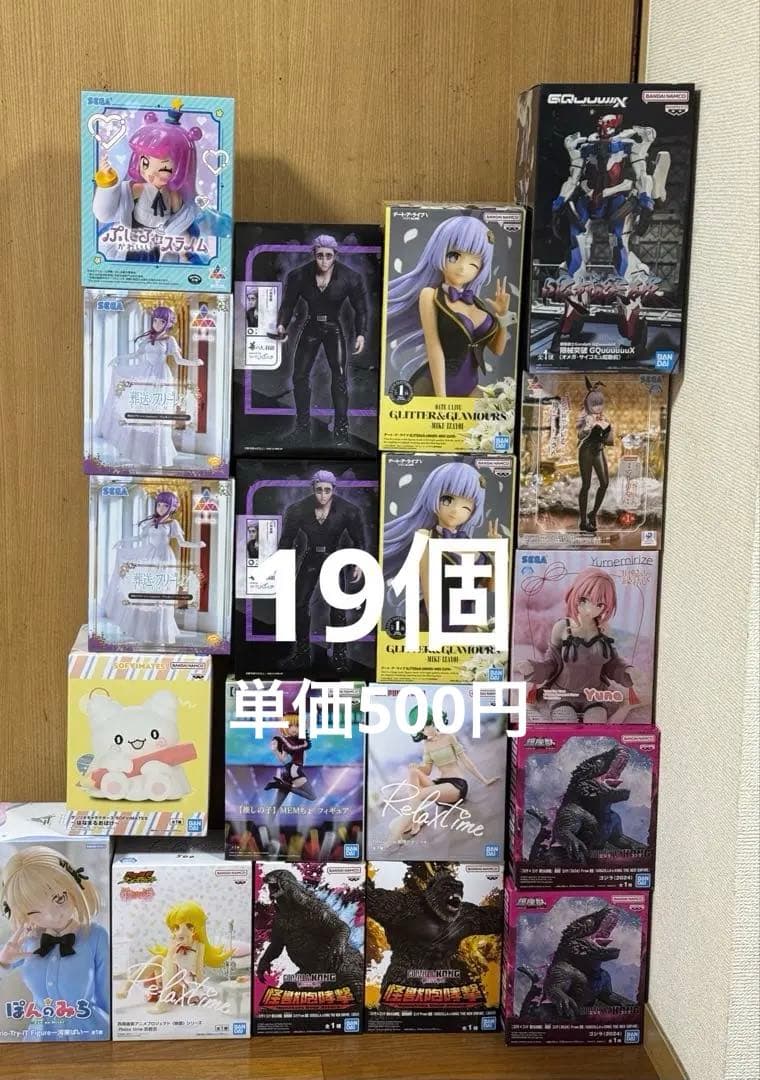 プライズ　フィギュア　デート・ア・ライブなど　19個まとめ売り