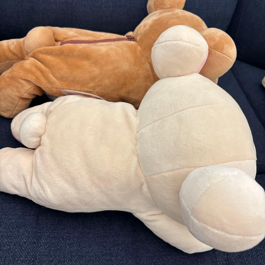 リラックマ コリラックマ うつぶせ　ぬいぐるみ　くったり　サンエックス