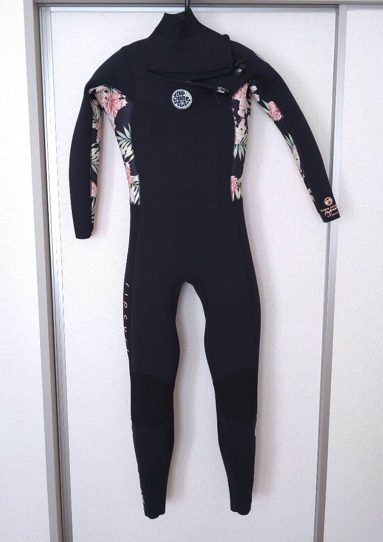 使用一度 RIPCURLリップカール ウエットスーツ　 5mm3mm 8