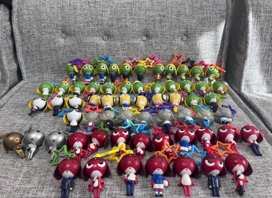 ケロロ軍曹マクドナルドフィギュア計62体　バラ売り不可