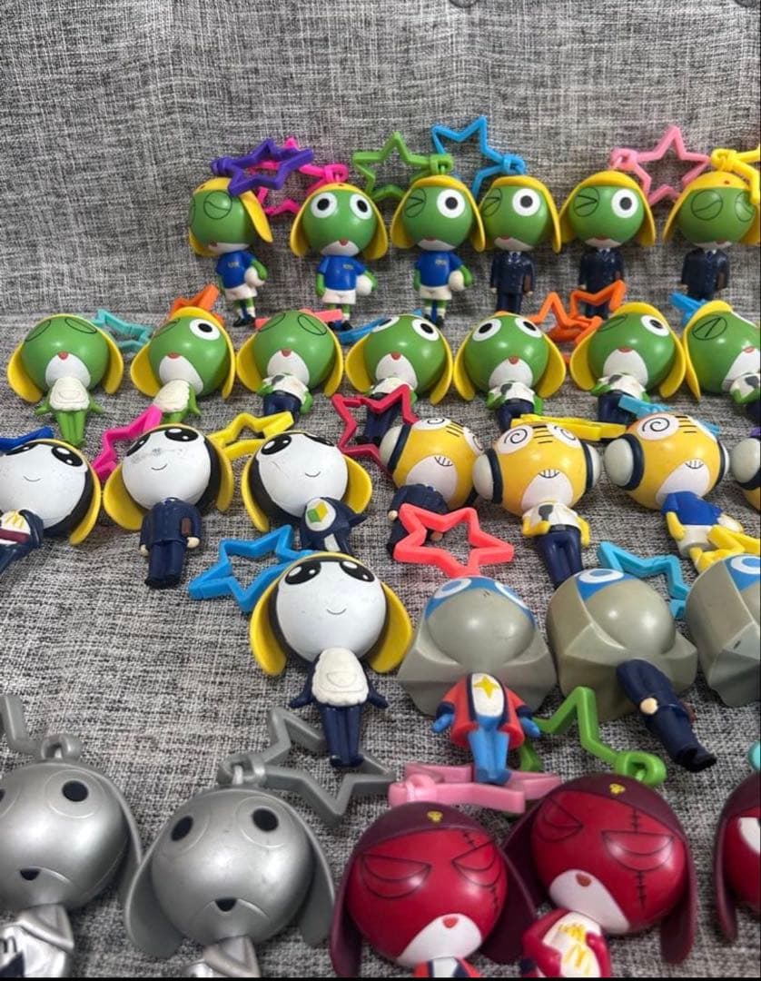 ケロロ軍曹マクドナルドフィギュア計62体　バラ売り不可