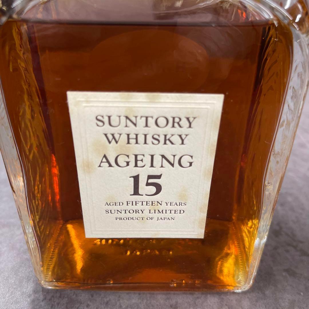 古酒　SUNTORY WHISKY AGEING 15年 サントリー エイジング