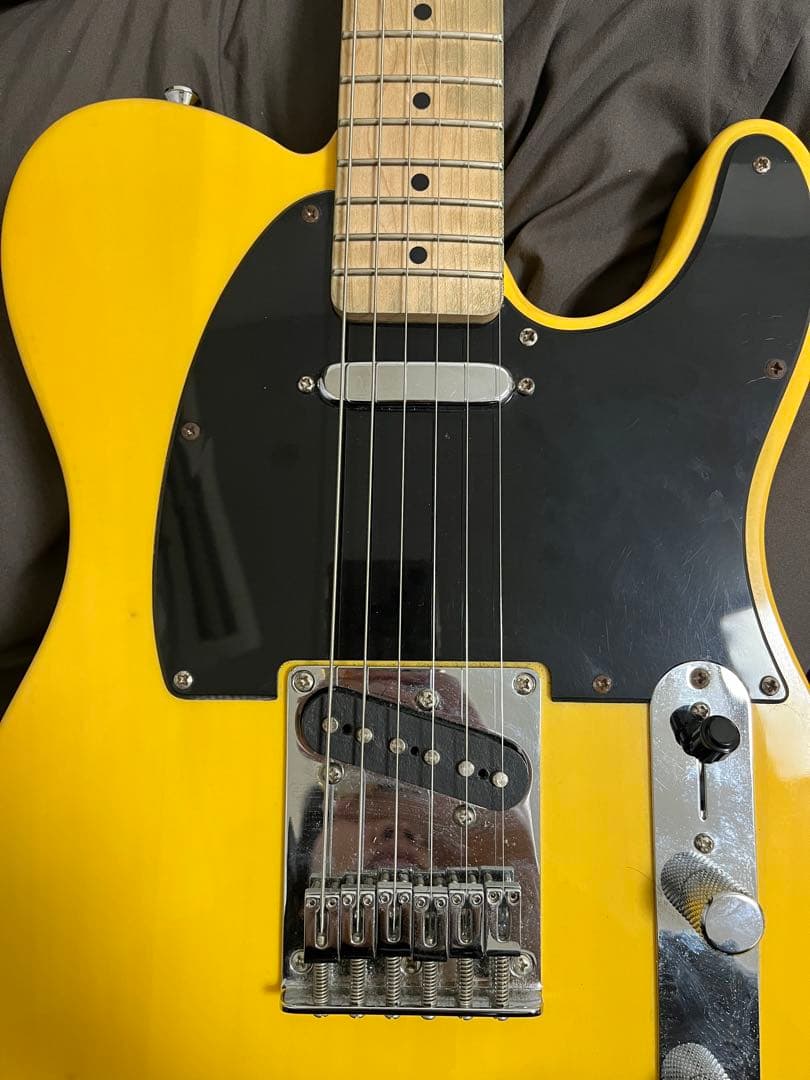 Squier Telecaster イエロー　スクワイヤー　エレキギター