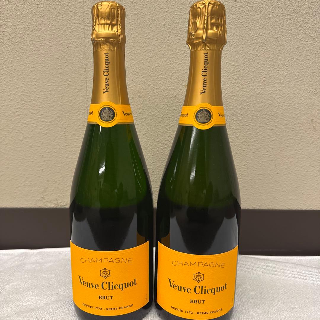 Veuve Clicquot ブリュット シャンパン 2本セット
