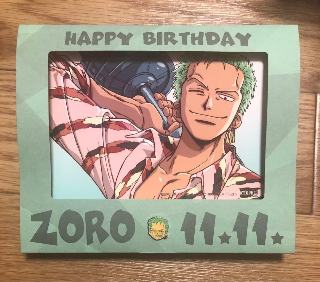 希少 初回限定 ワンピース ナミ サンジ ロビン バースデー ブロマイド ピンズ