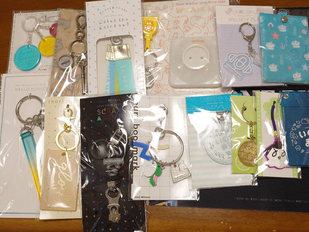 【水瀬いのり】キーリングセット