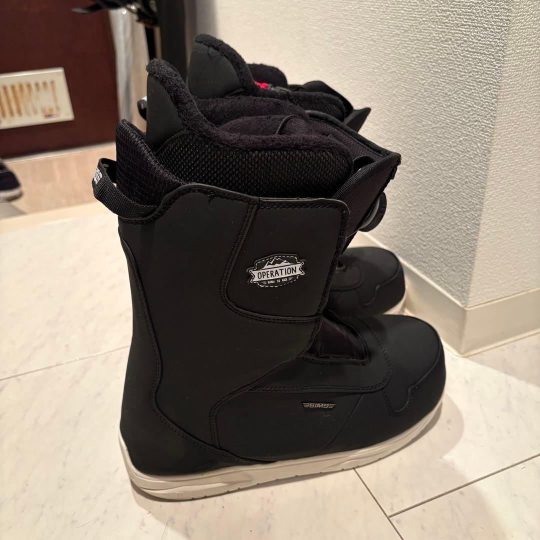 SIMS operation 黒 26cm スノボブーツ