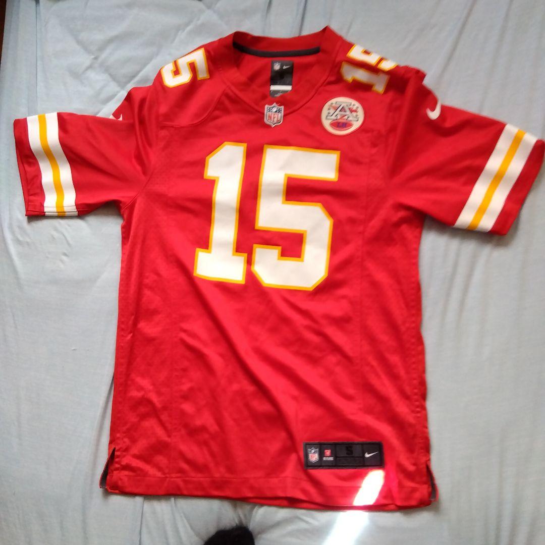 カンザスシティ・チーフス　マホームズ　ユニフォーム Sサイズ　ナイキ