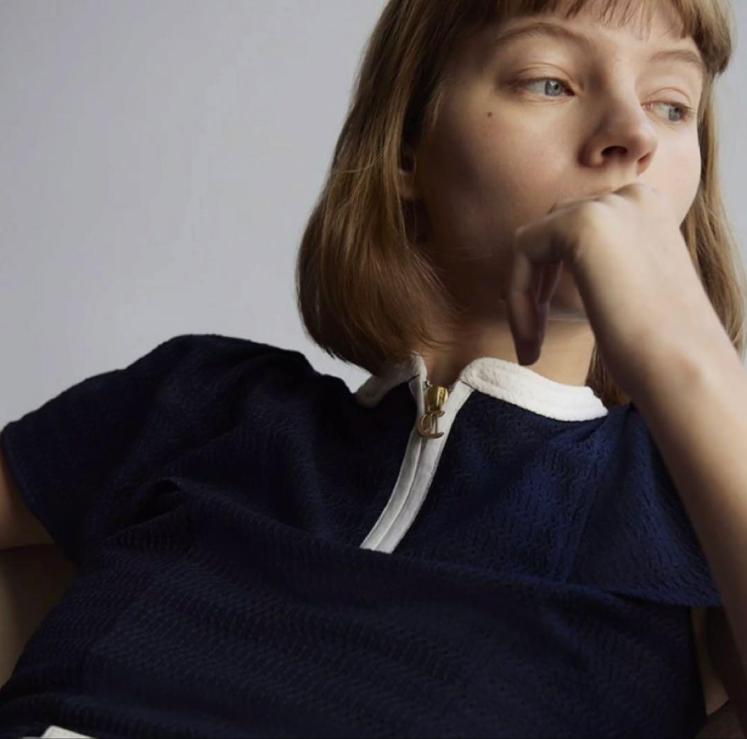 CELFORD GOLF ストレッチレース袖フレアワンピースセルフォード ゴルフ