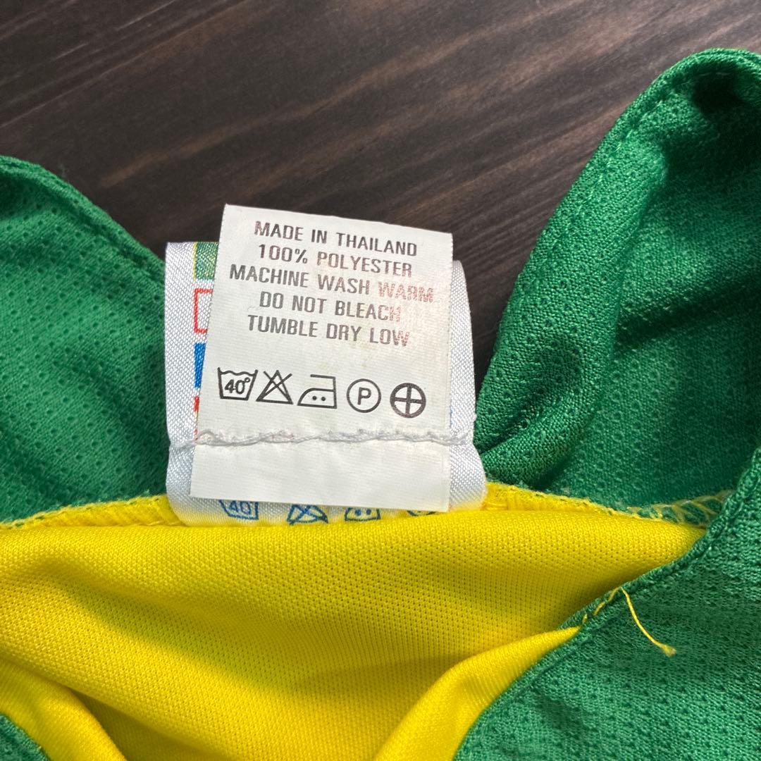 ★8SM2 ブラジル代表　ロナウジーニョ　ゲームシャツ　#7 サッカーシャツ古着