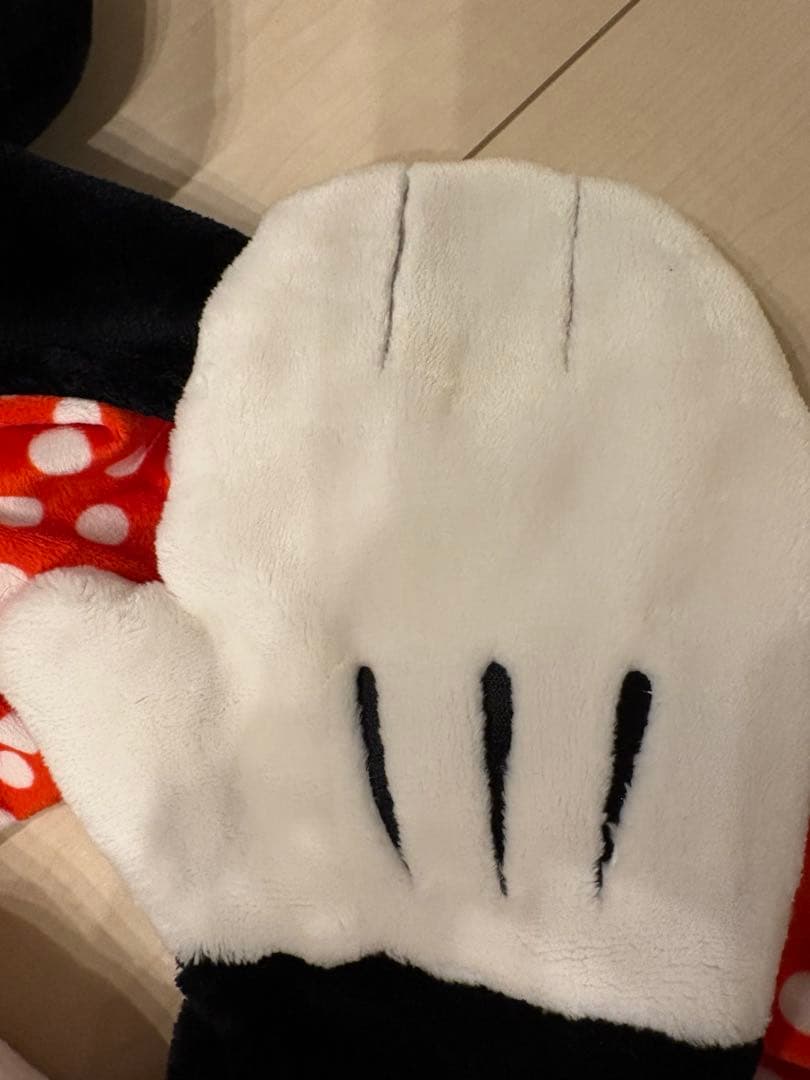 ディズニー　マフラーキャップ　ミニー