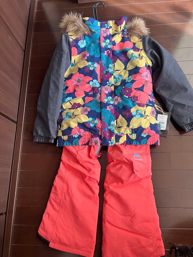 BURTON スノーボードウェア 上下セット　キッズ