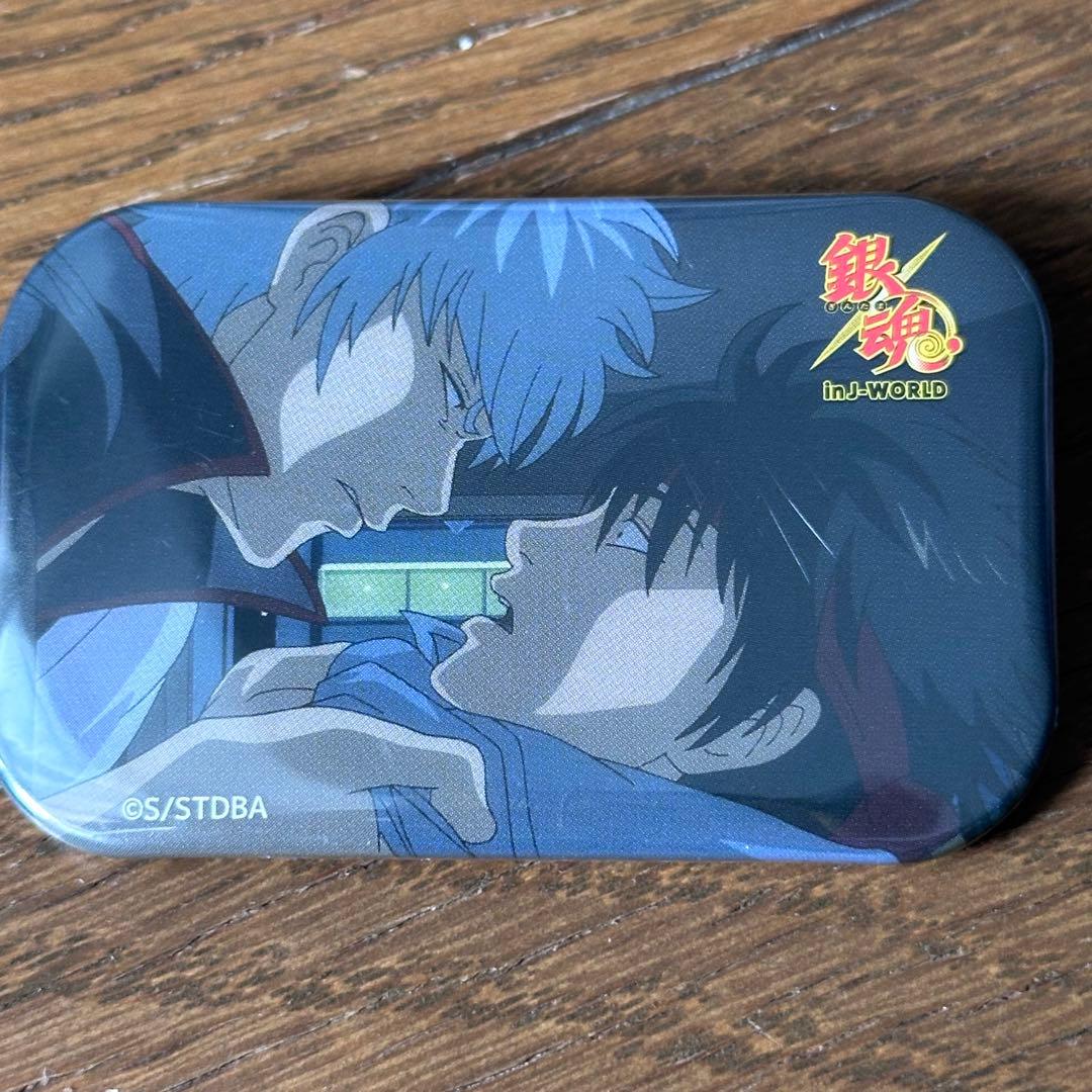 銀魂 J-WORLD JW 真選組 動乱篇　缶バッジ　坂田銀時　土方十四郎