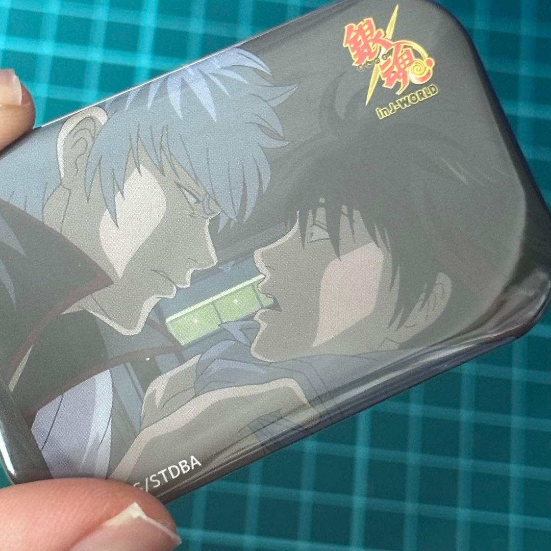 銀魂 J-WORLD JW 真選組 動乱篇　缶バッジ　坂田銀時　土方十四郎