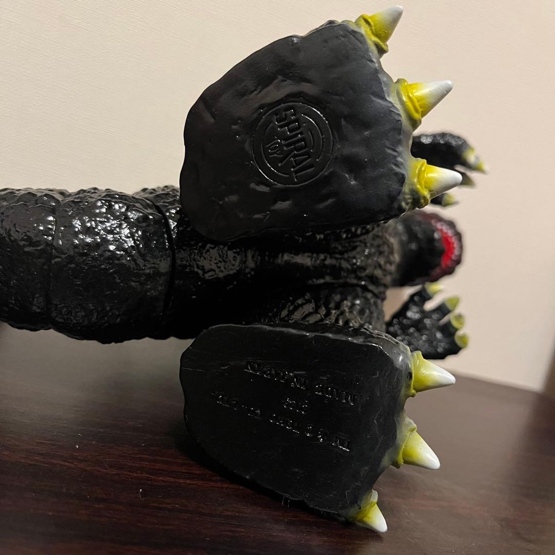 限定100個 SPIRAL TOY 大戦争 ゴジラ ソフビ マーミット