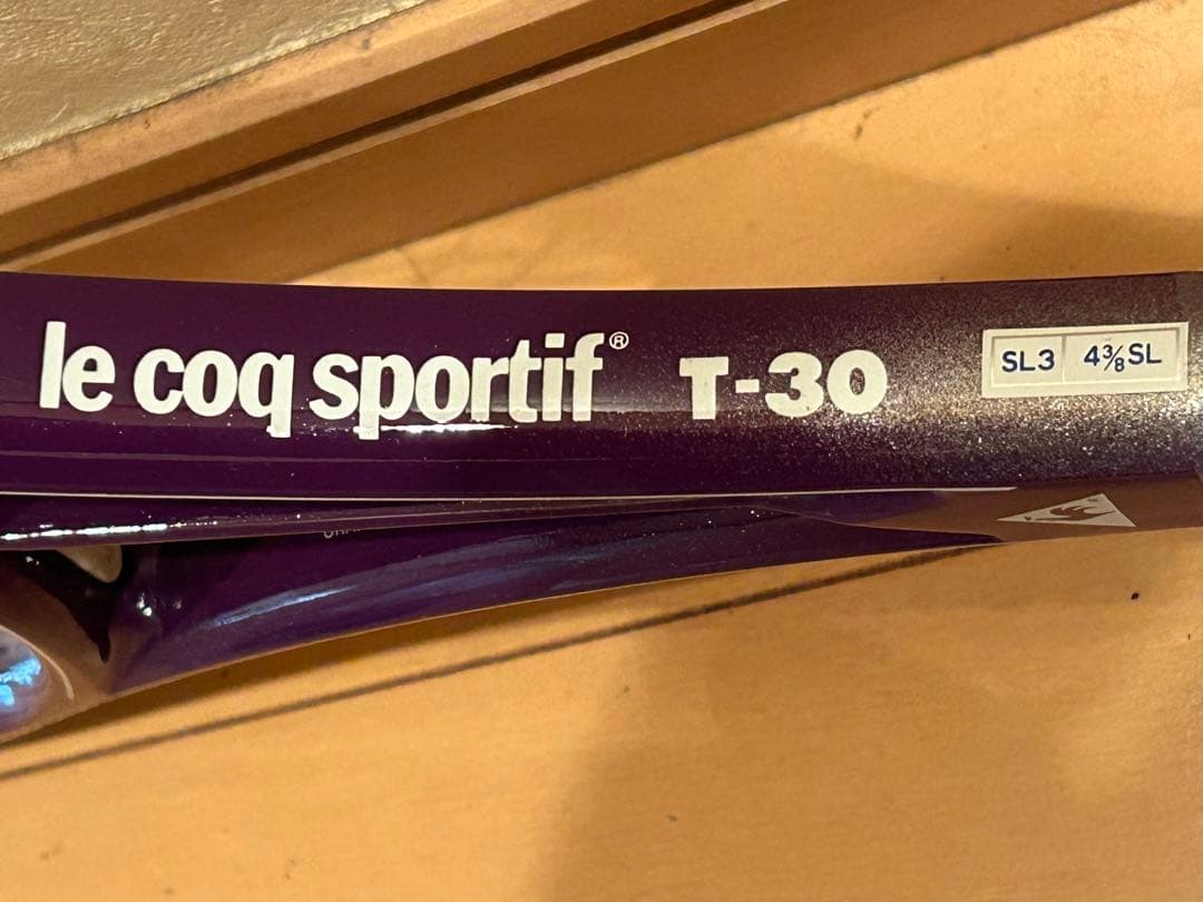 未使用　le coq sportif T-30 ラケット　日本未発売　ルコック