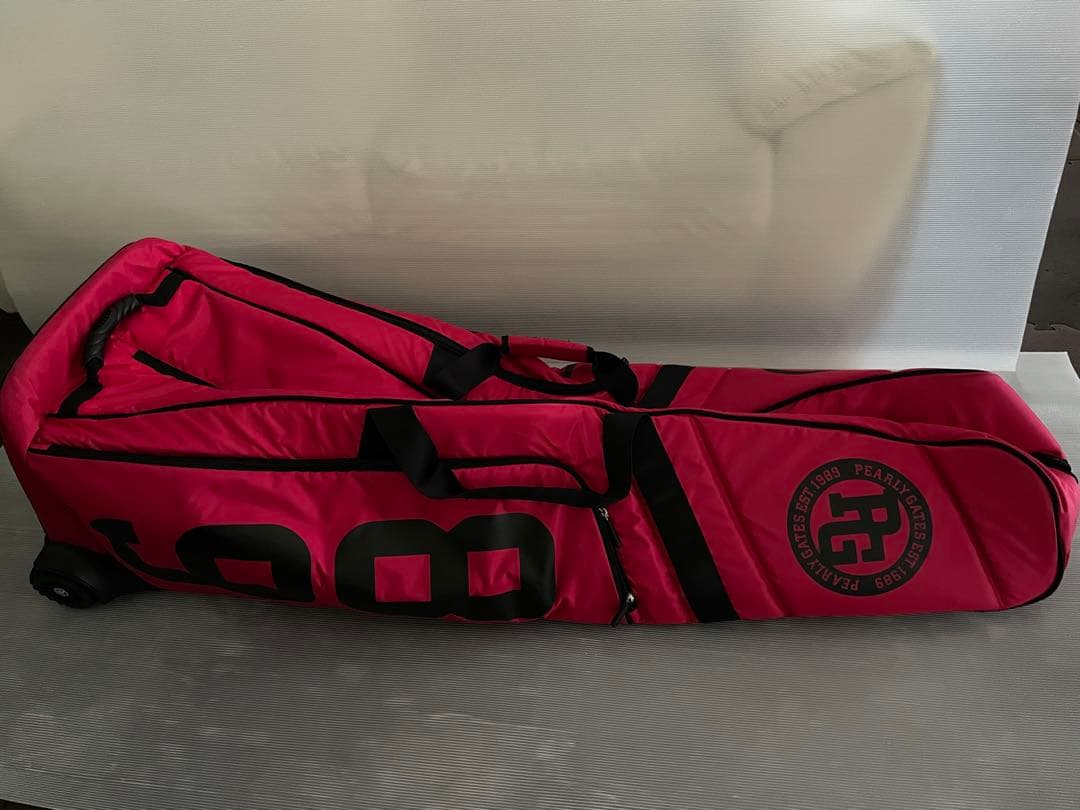 PEARLY GATES トラベルカバーキャディバッグ 収納袋付き ピンク