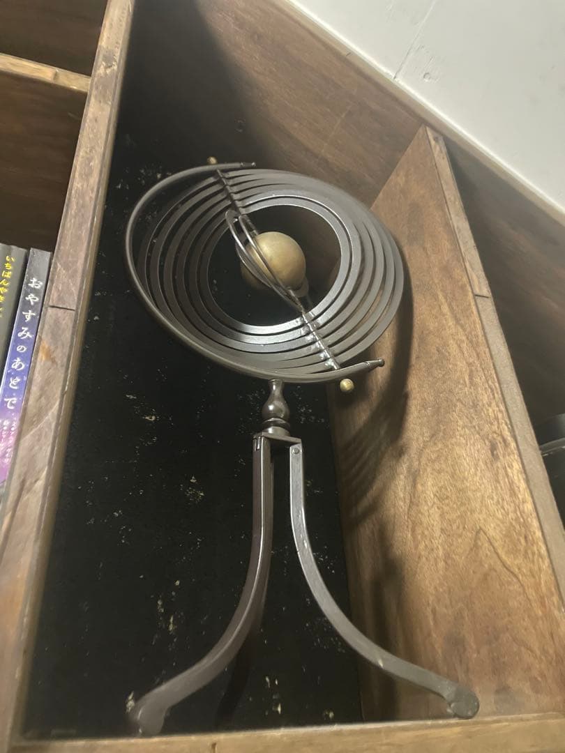 【極美品】金属製 アーミラリ天球儀 オブジェ モダンインテリア