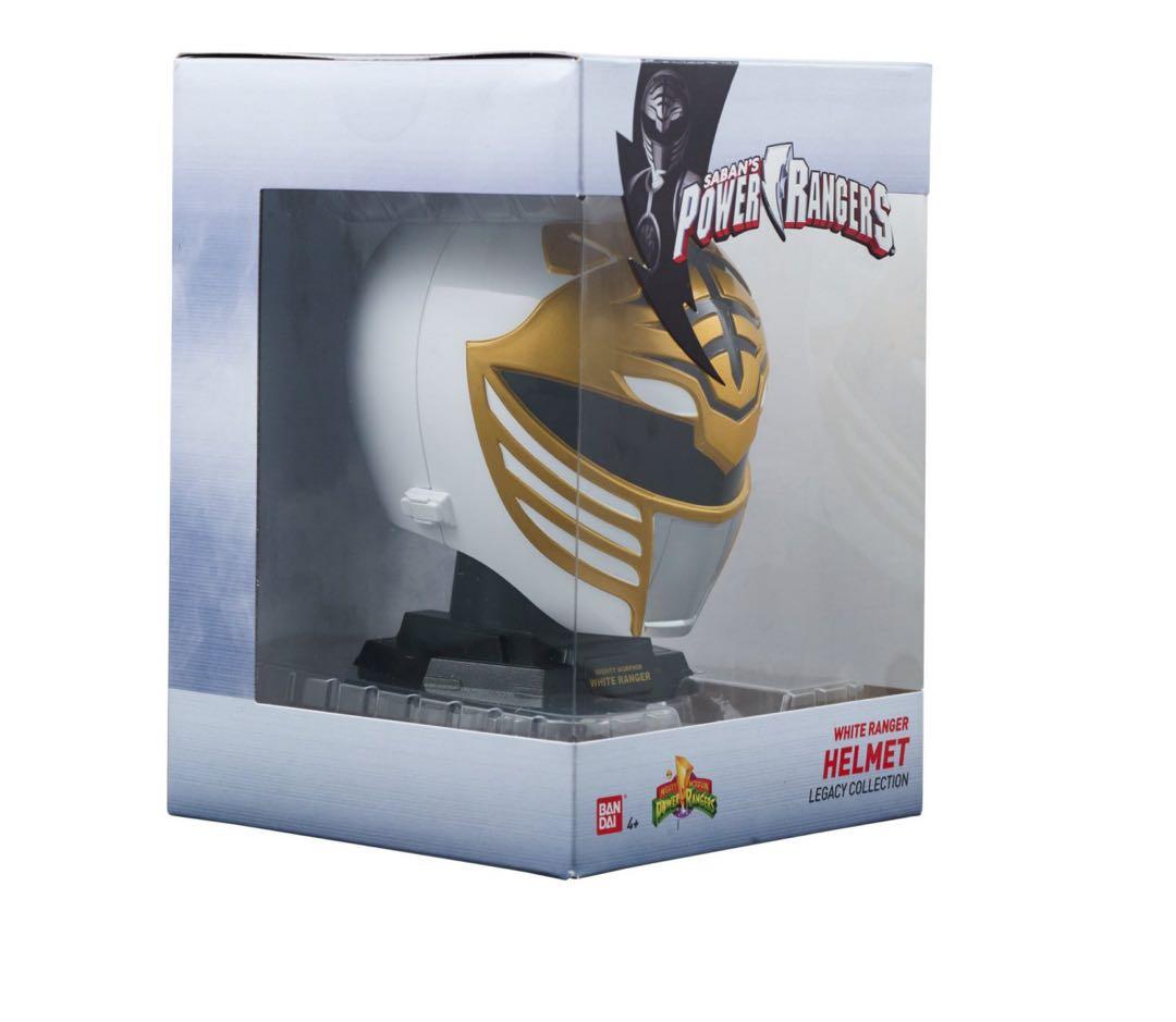 新年値下マイティーモーフィン パワーレンジャーズ ホワイトレンジャー ヘルメット