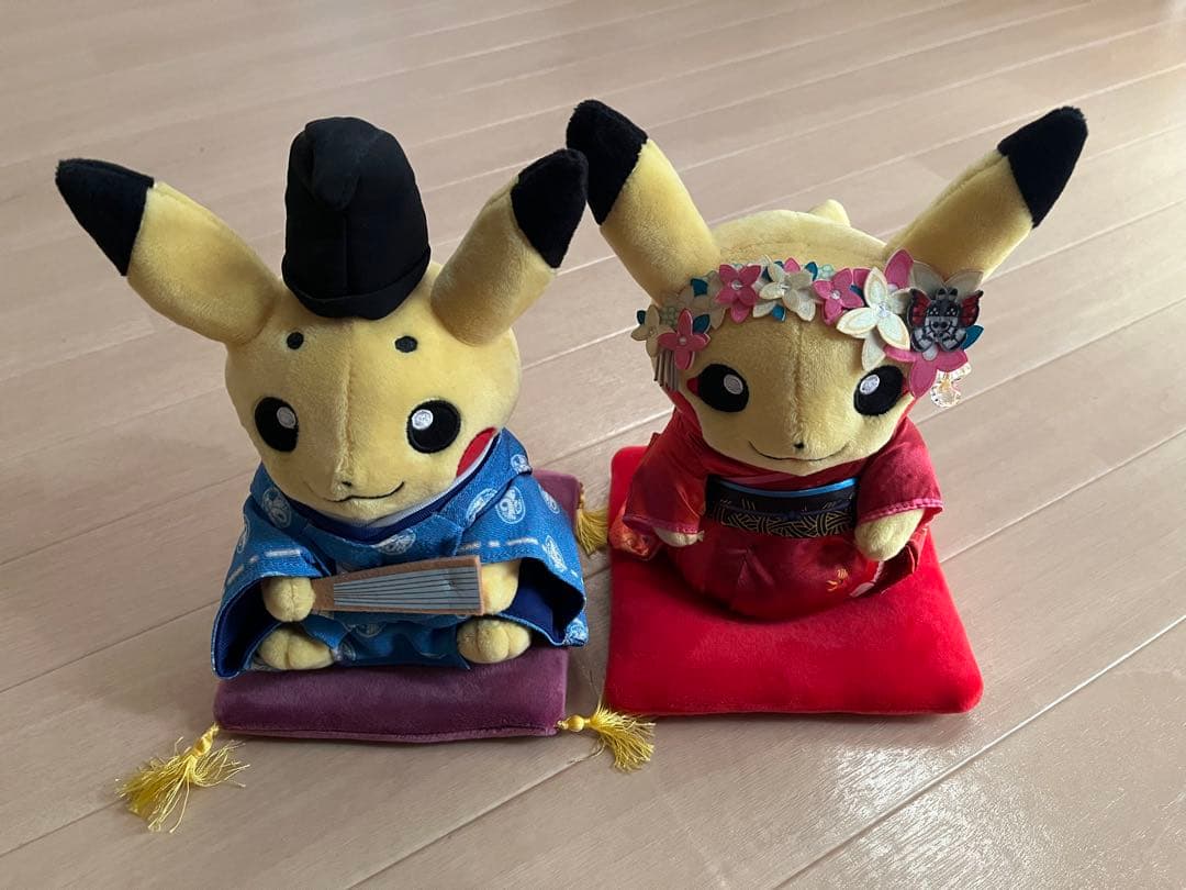 ポケモン　ぬいぐるみ　公家　舞妓　セット　限定品