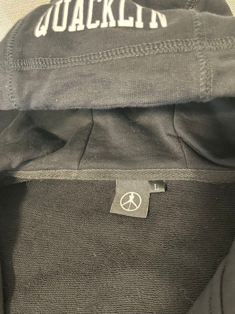 golfickers フード　ベスト　ブラック