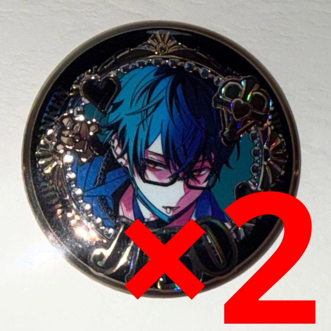 東京ディバンカー 東ディバ MD1 特典 メタル 缶バッジ 桐崎次郎 2個セット