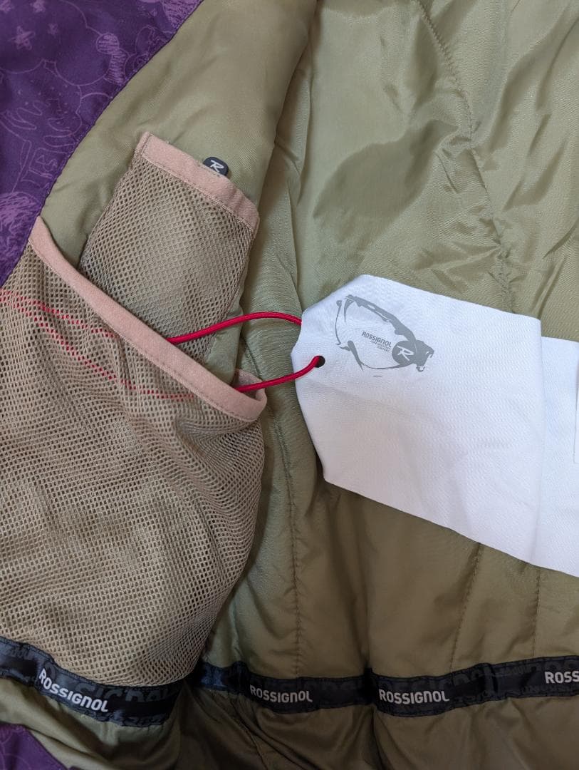 【美品】【日本M～L】ロシニョール レディーススキーウェア上下 スノーウェア