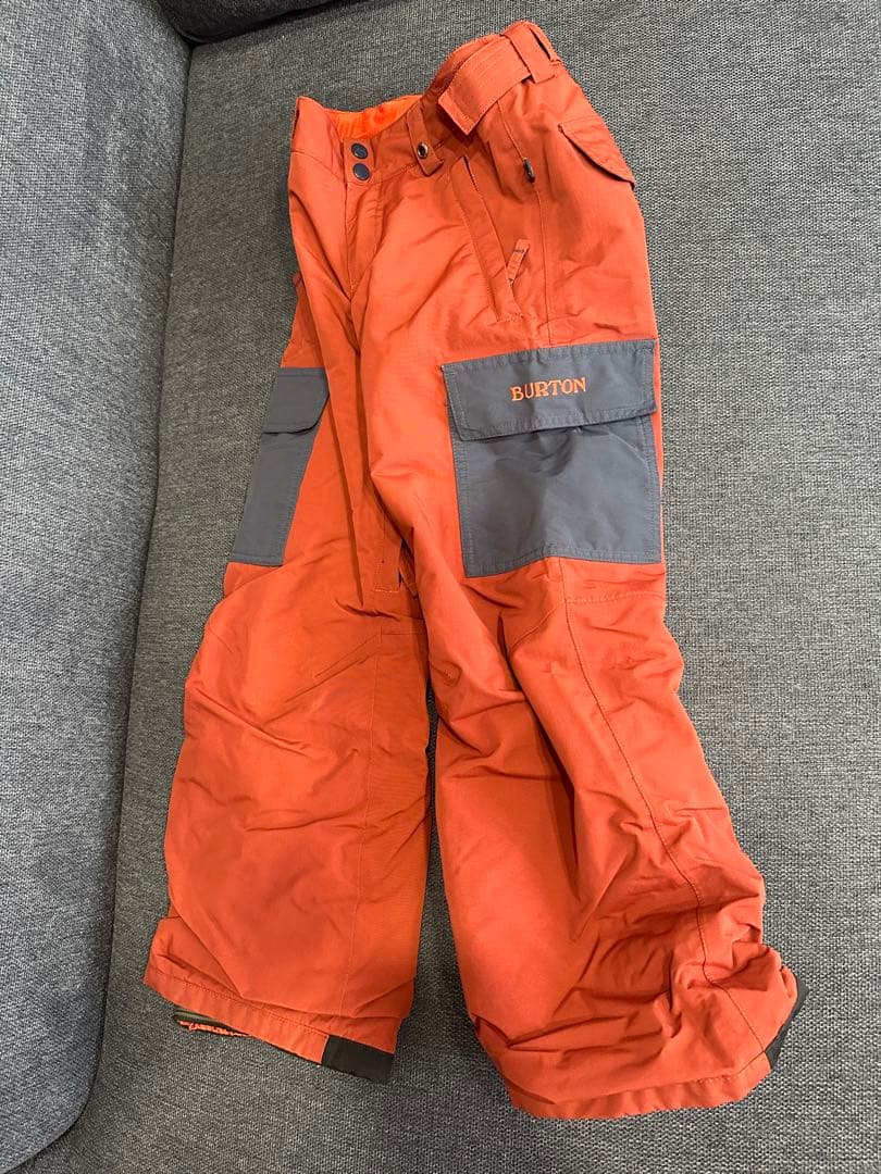 BURTON スノーボードウェア上下 キッズSサイズ130