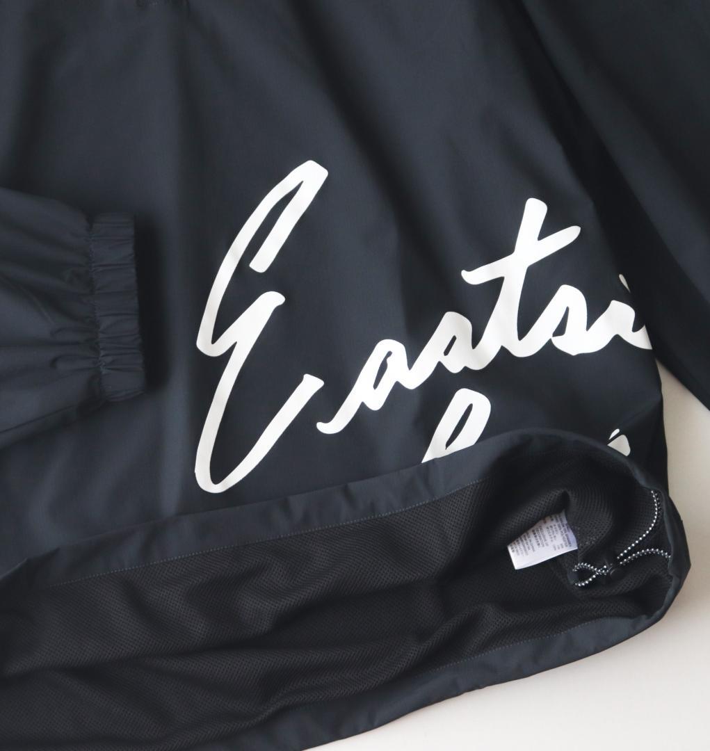 新品タグ付き【イーストサイドゴルフ】クォータージップウィンドブレイカー 黒 XL