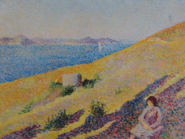 マクシミリアン・リュス、城塞の丘、サン＝トロペ、希少な画集より