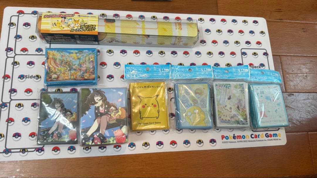 希少スリーブ追加ポケモンカード　サトシのピカチュウ未開封　ミュウツーの逆襲未開封