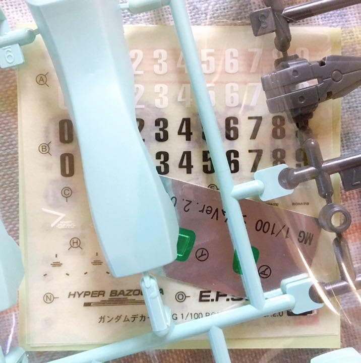 初版品 MG ジム バージョン2.0 マスターグレード w/初版特典カード