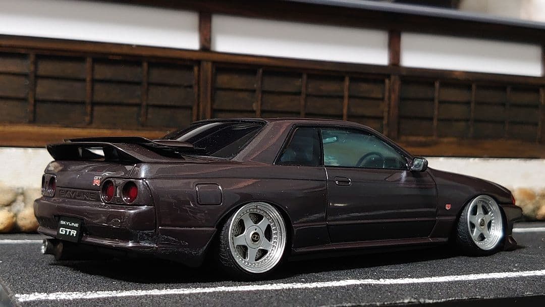 1/24 フジミ スカイライン r32 完成品