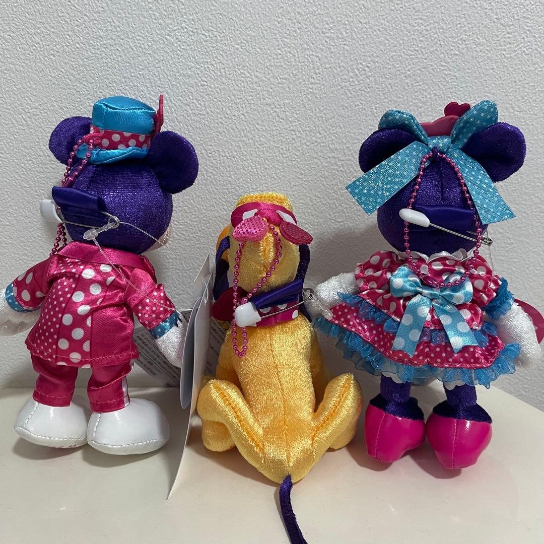 ミニー　ミッキー　ファンダーランド　ミニパル　ぬいぐるみバッジ　ぬいば　プルート