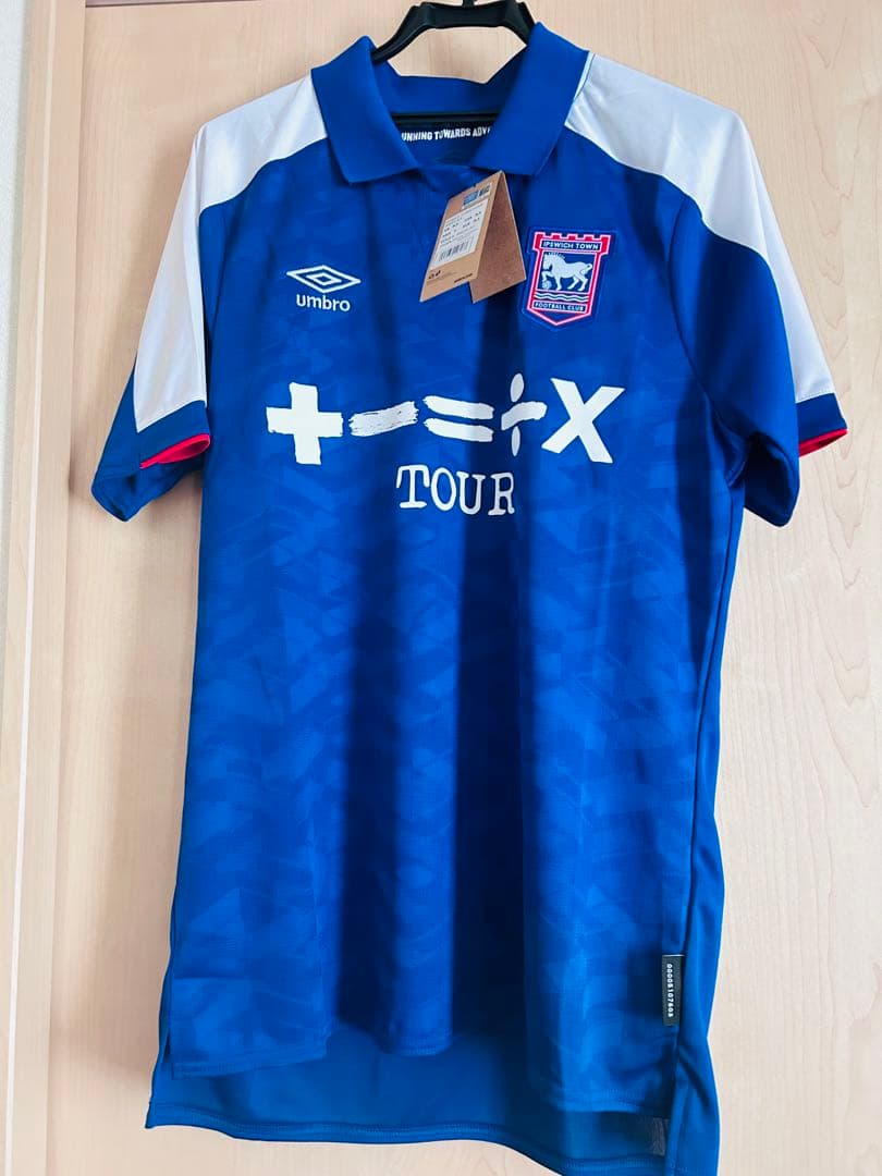 【新品・未使用】Ed Sheeran イプスウィッチ・タウンFC ユニフォーム