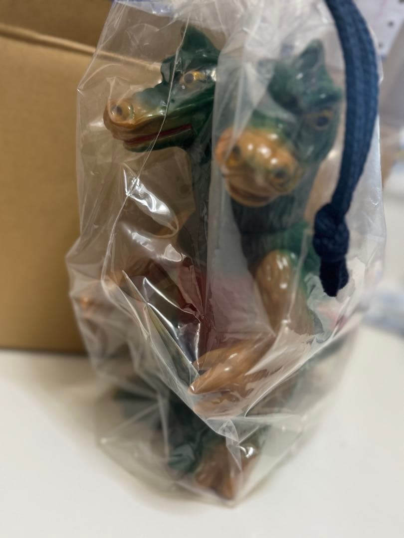 マルサン 火山怪獣 バロン 70's カラー ソフビ マルモン MARUSAN