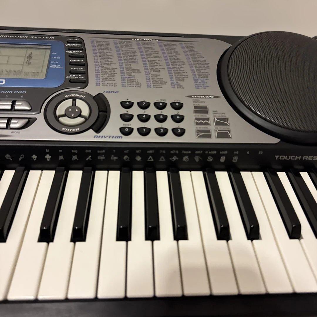 【美品】CASIO CTK-651 電子キーボード　ハイグレードモデル　動作品