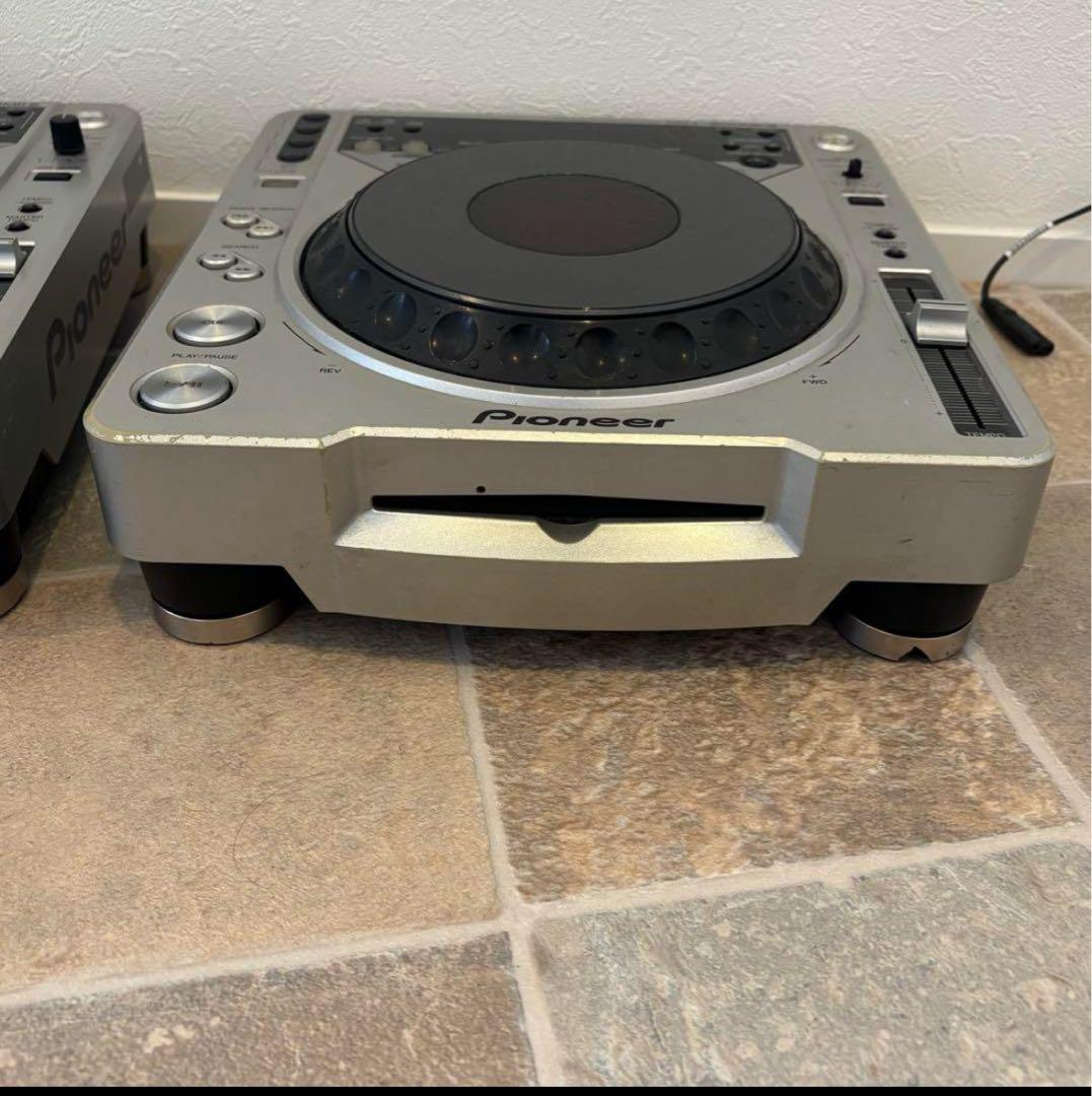 【2台セット】Pioneer CDJ-800MK2 シルバー　ジャンク