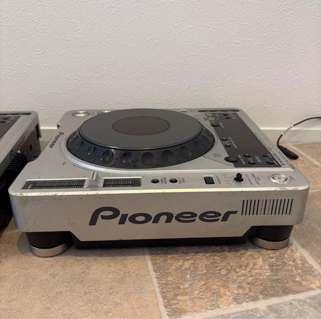 【2台セット】Pioneer CDJ-800MK2 シルバー　ジャンク