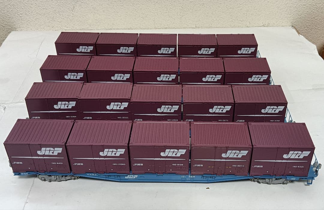 HOゲージ KATO コキ104形コンテナ貨車 19D・2両セット 3-512