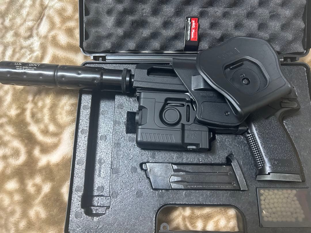 東京マルイ SOCOM MK23 影縫カスタム　ホルスター付き