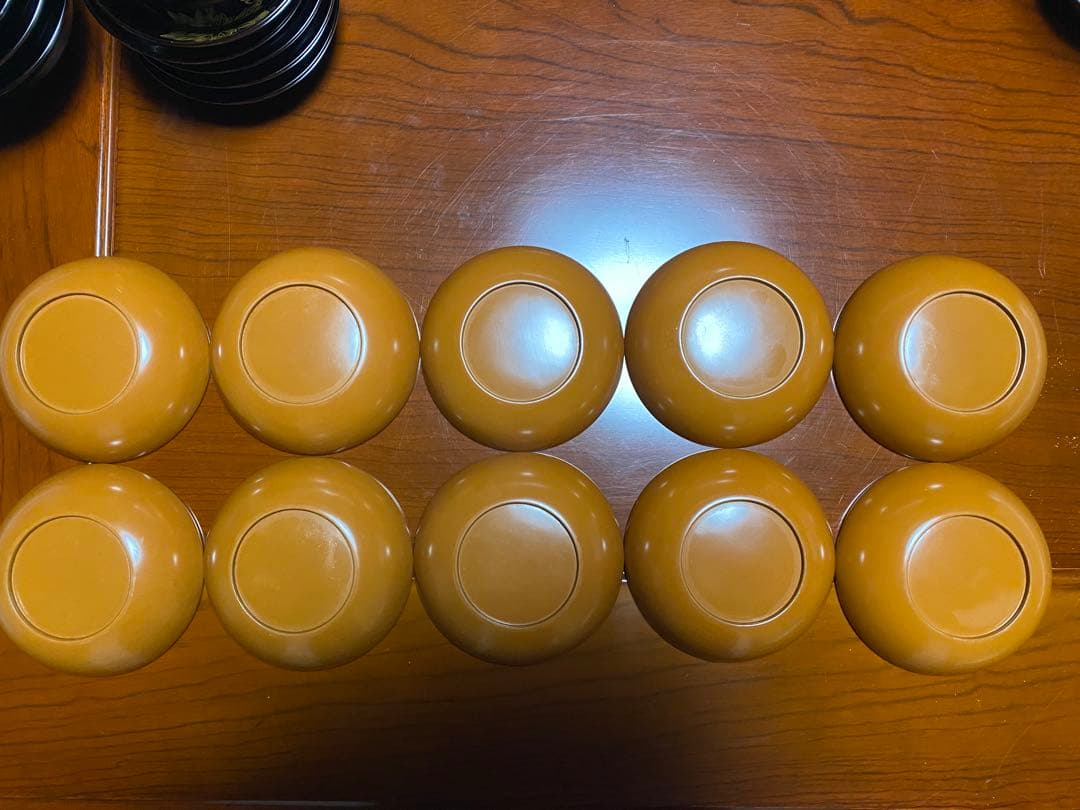 輪島塗　漆器 お椀 5個セット+皿10枚+オマケ1個