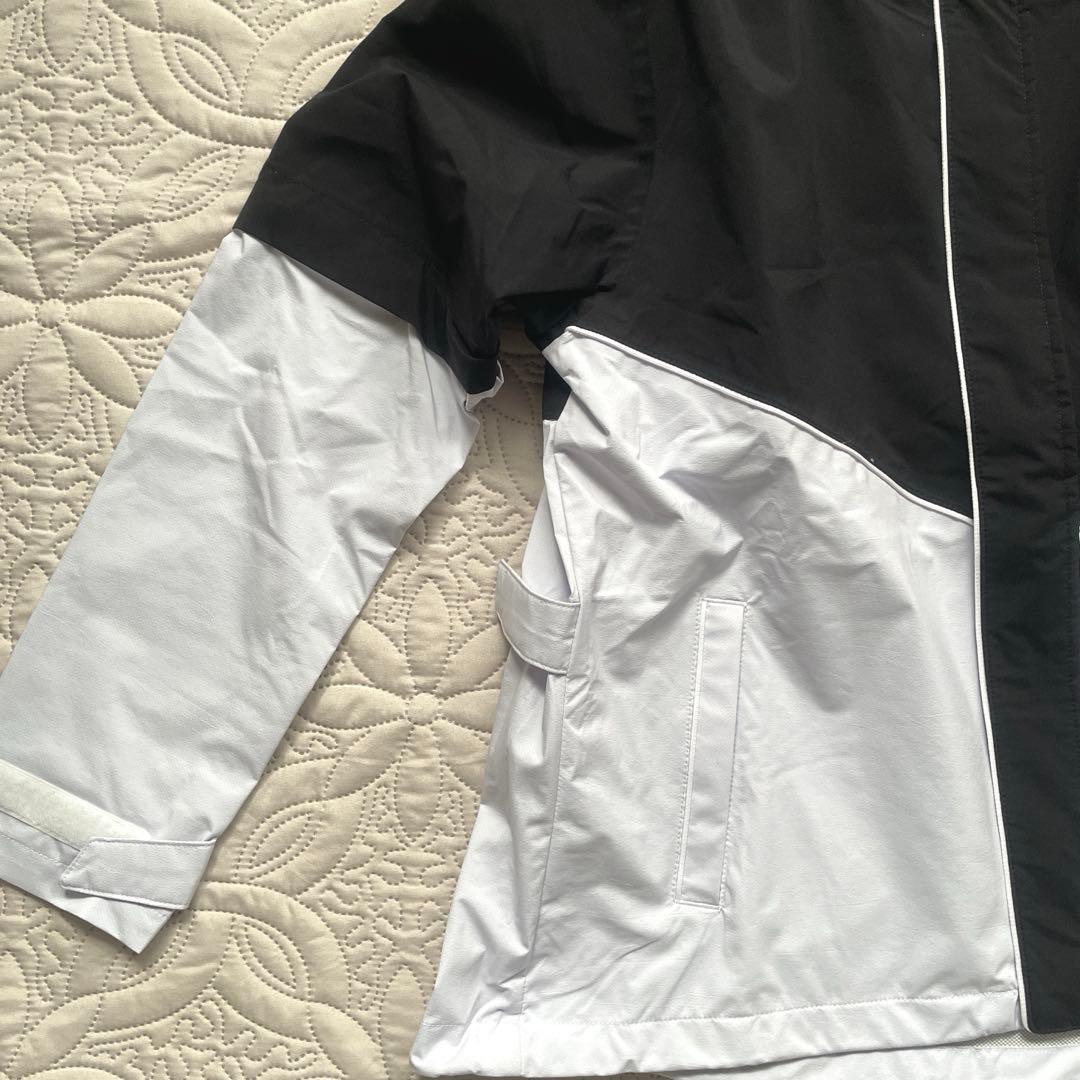 【みぃ 様】Taylor Made レインウエア 上下セット 黒／白 M