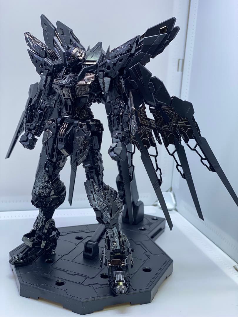 MGEXサイズ1/100ストライクフリーダム塗装完成品+ミッドナイトコーティング