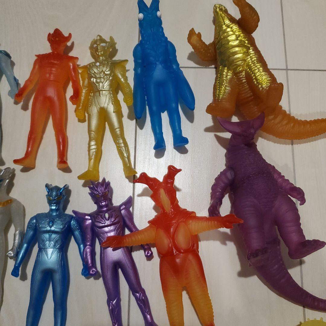 ナムコ限定など　ウルトラマン　怪獣ソフビ　31体セット