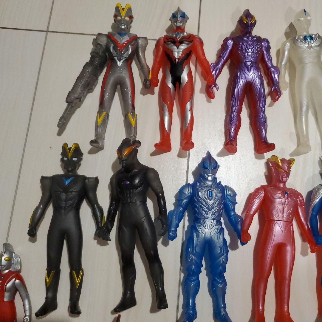 ナムコ限定など　ウルトラマン　怪獣ソフビ　31体セット