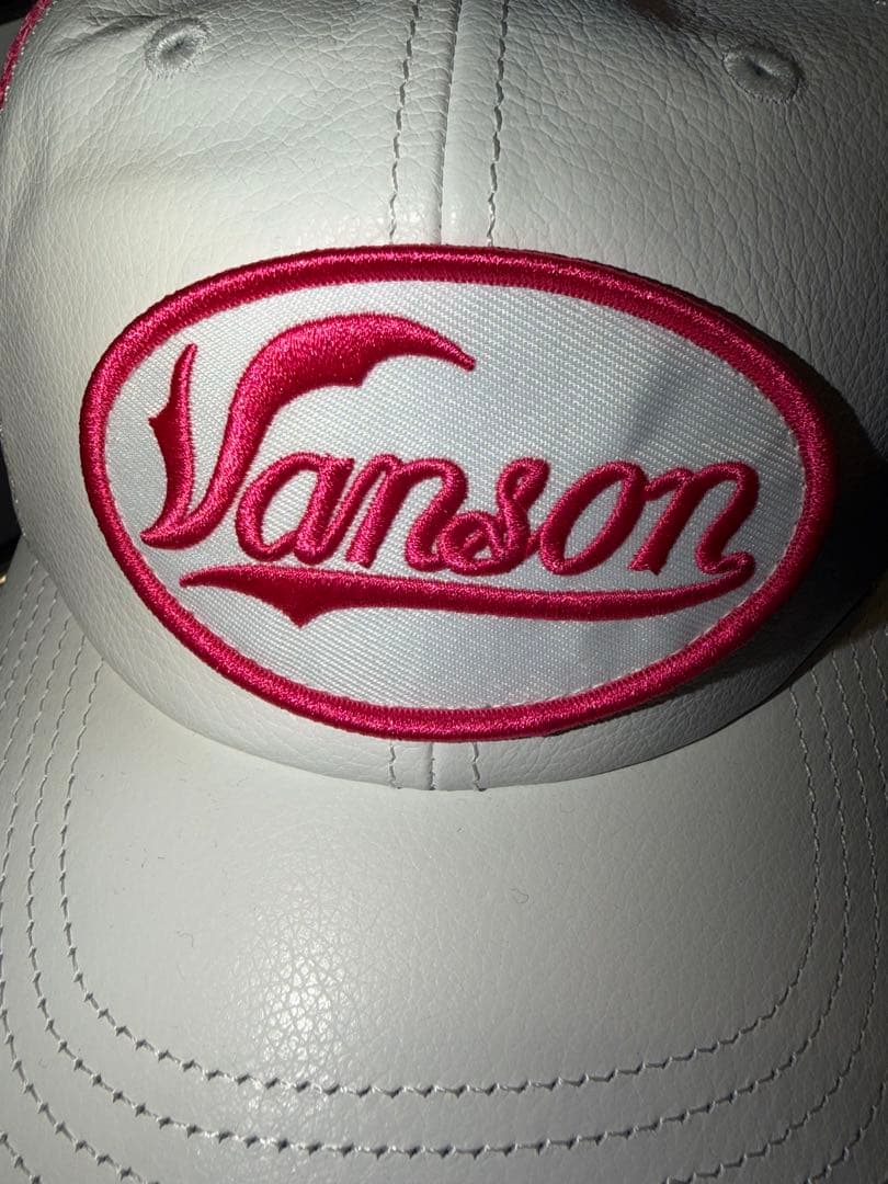 応援グッズ Supreme Vanson Leather Mesh Back 6 Panel